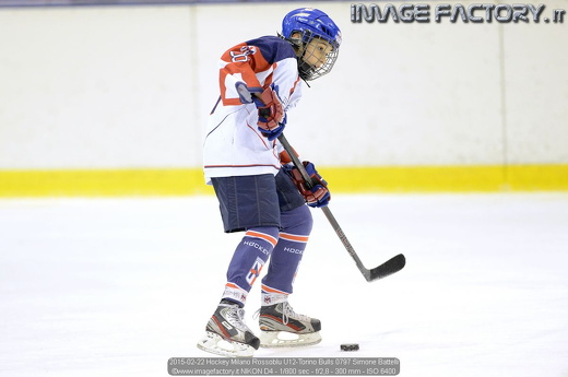 2015-02-22 Hockey Milano Rossoblu U12-Torino Bulls 0797 Simone Battelli